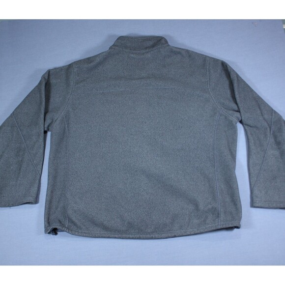 REI Polartec Thermal Pro Fleece Lined Jacket Soft Shell Gray XXL - Picture 3 of 9